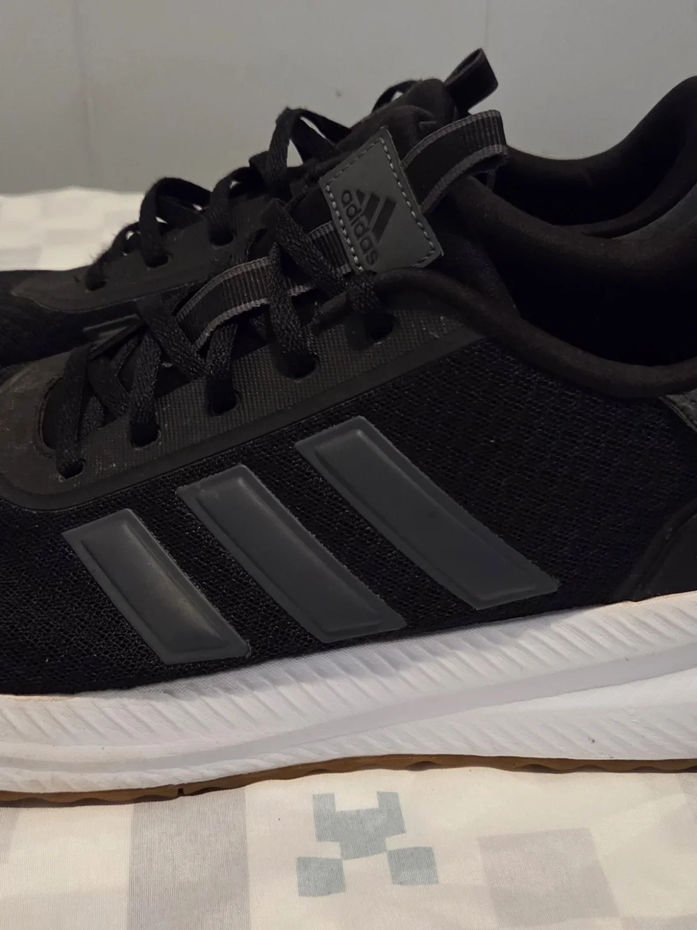 Adidas Men’s Black Running Sneakers